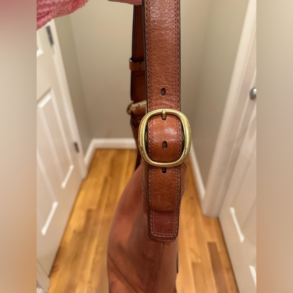 Coach - Bleeker Duffle Crossbody 2008 #12376 Tattersall Lining, Zipper Closure - Picture 7 of 16